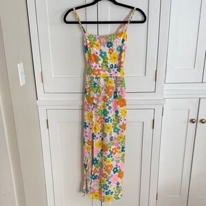 Show Me Your MuMu Floral Spaghetti Strap Maxi Dress